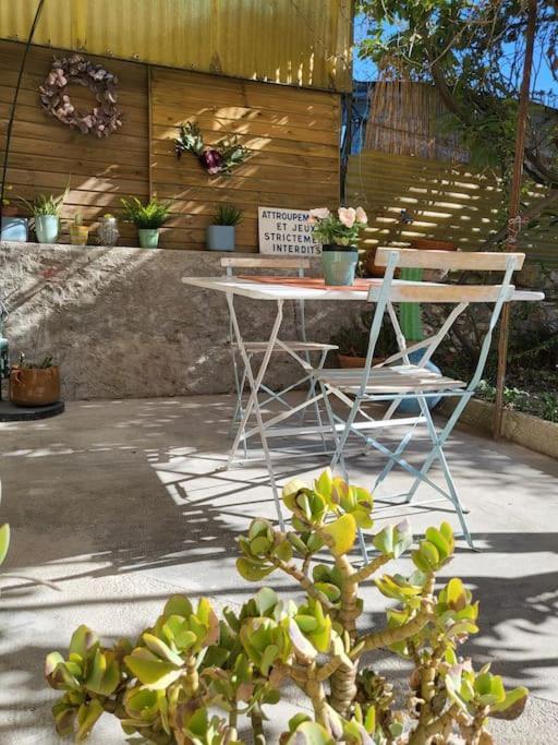 Studette Independante Et Coquette Avec Terrasse Sur Jardin Marsella